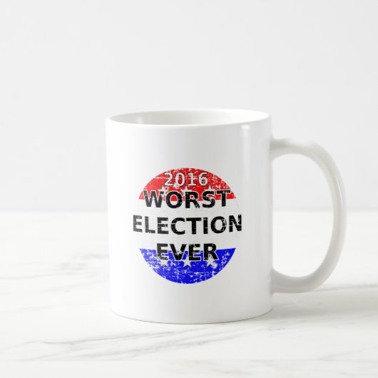 Mug Les pires élections jamais (Droite)
