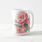 Mug Les pivoines (Devant droit)