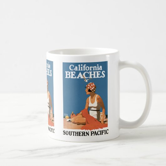 Mug Les plages de Californie (Droite)