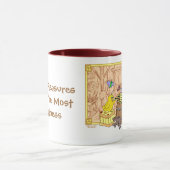 Mug Les plaisirs simples apportent la plupart de (Centre)
