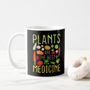 Mug Les plantes sont le meilleur médicament Cool Végét