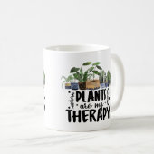 Mug Les plantes sont ma thérapie Houseplants (Devant droit)
