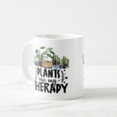 Mug Les plantes sont ma thérapie Houseplants (Devant gauche)
