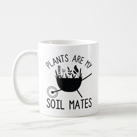 Mug Les plantes sont mes Mates de sol (Gauche)