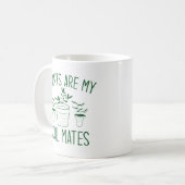 Mug Les plantes sont mes Mates de sol (Devant gauche)