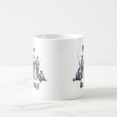 Mug Les plombiers vont à la pêche (Centre)