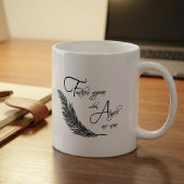 Mug Les Plumes Apparaissent Lorsque Les Anges Sont Prè