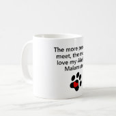 Mug Les plus amour d'I mon Malamute d'Alaska (Devant gauche)