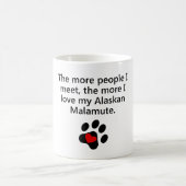 Mug Les plus amour d'I mon Malamute d'Alaska (Centre)