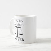 Mug Les plus grandes échelles d'avocats du monde (Devant gauche)
