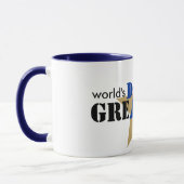 Mug Les plus grandes grenades papa du monde (Gauche)