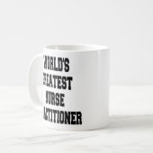 Mug Les plus grands infirmières praticiennes (Devant gauche)