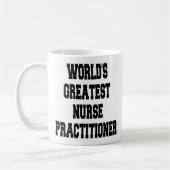 Mug Les plus grands infirmières praticiennes (Gauche)