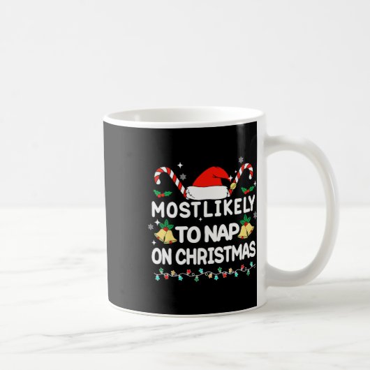Mug Les plus probables à Noël Correspondant Pajamas De (Droite)