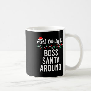 Mug Les plus probables à Noël Correspondant Pajamas De
