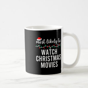 Mug Les plus probables à Noël Correspondant Pajamas De