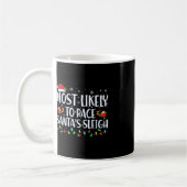 Mug Les Plus Probables De Course Père Noël Sleigh Fami (Gauche)
