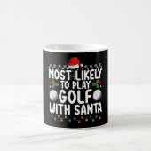 Mug Les Plus Probables De Jouer Au Golf Avec Père Noël (Centre)