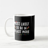 Mug Les Plus Probables D'Être En Mode Fête Xmas Funny (Gauche)