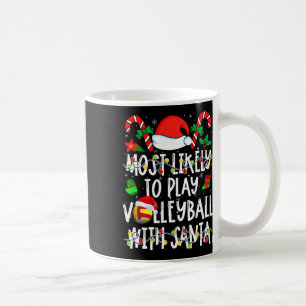 Mug Les Plus Probables Jouer Au Volley-ball Avec Père