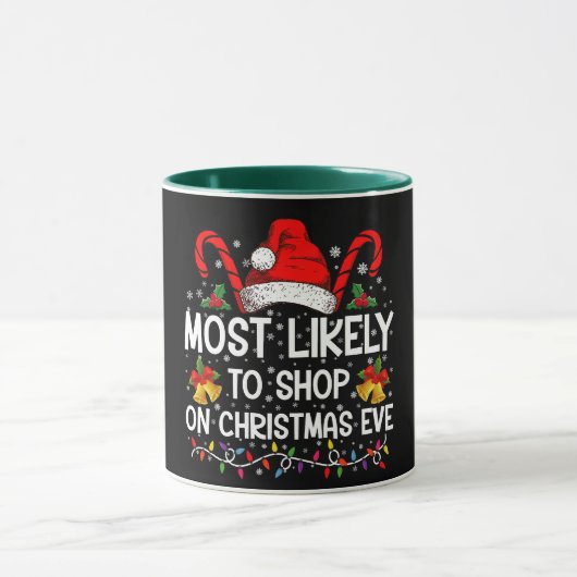 Mug Les Plus Susceptibles D'Acheter Le Soir De Noël No (Centre)
