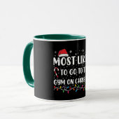 Mug Les Plus Susceptibles D'Aller À La Salle De Sport  (Devant gauche)