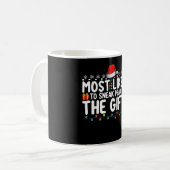 Mug Les Plus Susceptibles D'Atteindre Un Sommet À Noël (Devant gauche)