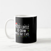 Mug Les plus susceptibles de boire avec les elfes Elf (Gauche)