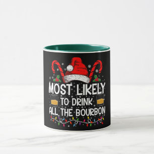 Mug Les Plus Susceptibles De Boire Tout Le Noël Bourbo