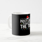 Mug Les Plus Susceptibles De Frapper Au-Dessus De Noël (Devant gauche)