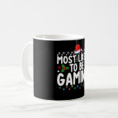 Mug Les plus susceptibles de jouer aux jeux vidéo game (Devant gauche)