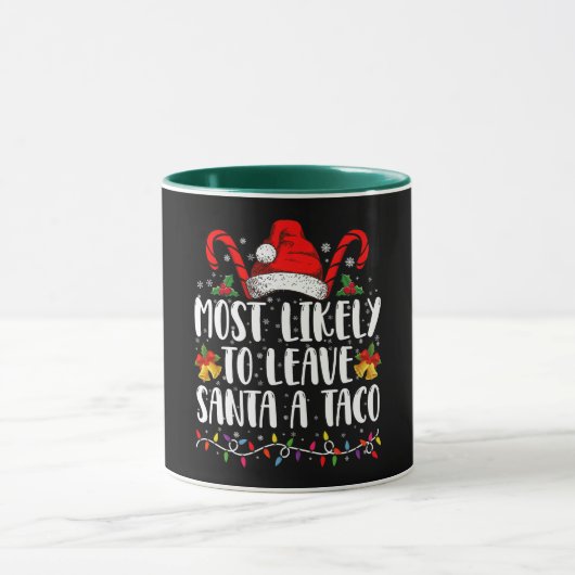 Mug Les Plus Susceptibles De Quitter Père Noël Un Noël (Centre)