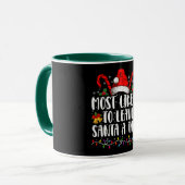 Mug Les Plus Susceptibles De Quitter Père Noël Un Noël (Devant gauche)