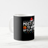 Mug Les Plus Susceptibles D'Envelopper Des Cadeaux Der (Devant gauche)