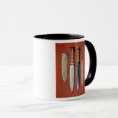 Mug Les poignards du roi deux, de la tombe de (Devant droit)