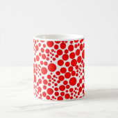 Mug Les points rouges ponctuent les cercles polaires n (Centre)