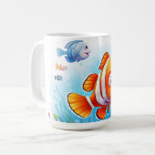MUG LES POISSONS COLORÉS (Devant gauche)