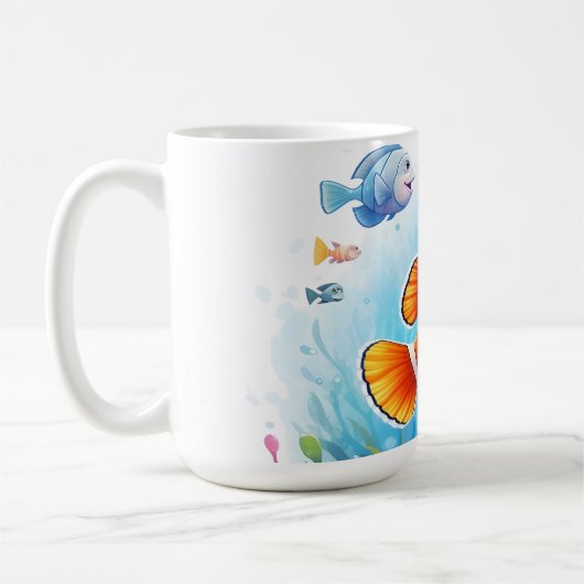 MUG LES POISSONS COLORÉS (Gauche)