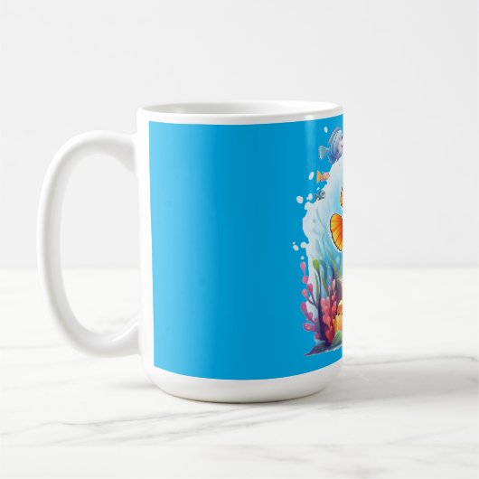 MUG LES POISSONS COLORÉS (Gauche)
