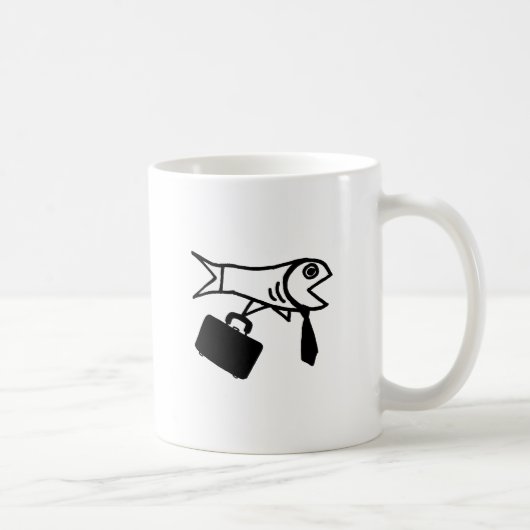 Mug Les poissons d'entreprise (Droite)