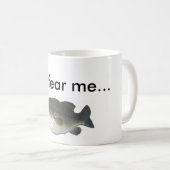 Mug Les poissons me craignent… (Devant droit)