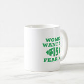 Mug Les poissons me font peur (Devant droit)