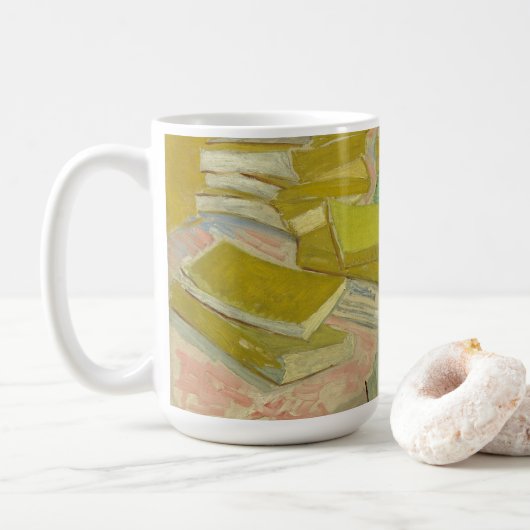 Mug Les pôles des romans français | Vincent van Gogh (Avec donut)
