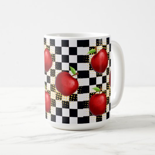 Mug les pommes (Devant droit)
