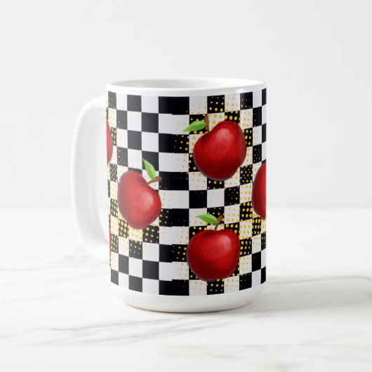 Mug les pommes (Devant gauche)