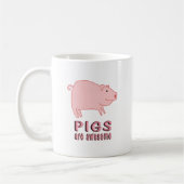 Mug Les porcs sont impressionnants (Gauche)