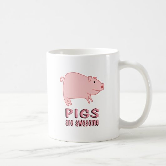 Mug Les porcs sont impressionnants (Droite)