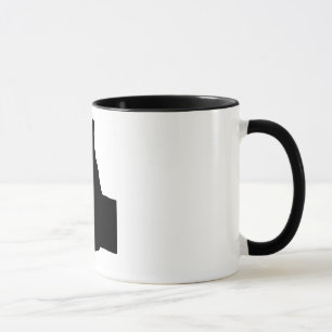 Mug Les pouces lèvent le geste, blanc de retour