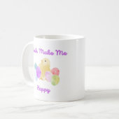 Mug Les Poussins Me Rendent Heureux (Devant gauche)