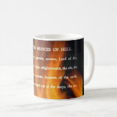 Mug Les princes de Quatre-Couronne de l'enfer (Devant droit)